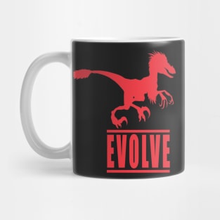 Evolve, with Raptor Mug